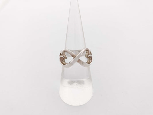 Tiffany & Co. Loving Heart Double Loving Heart SV925 5.4g Ring