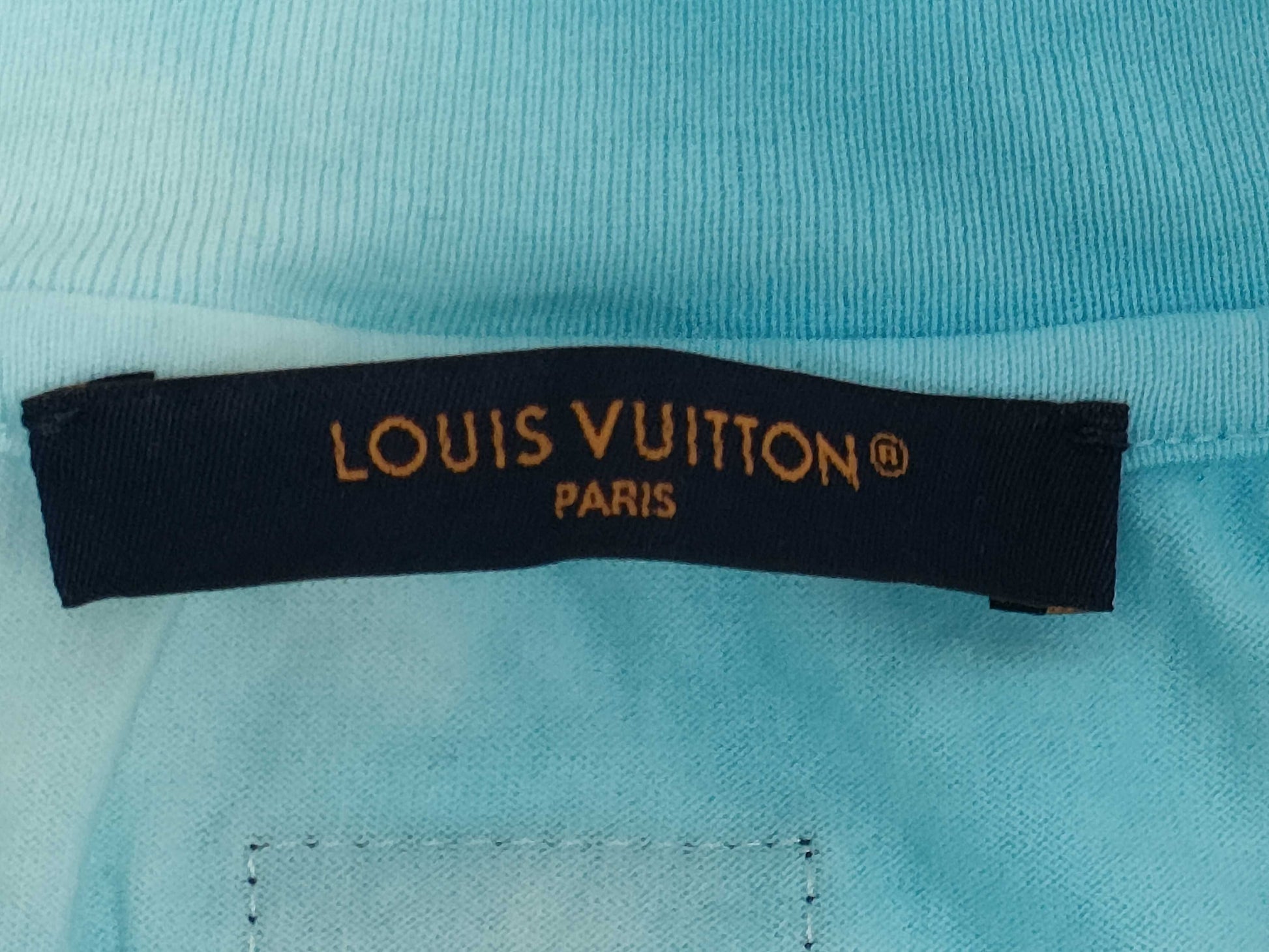 LOUIS VUITTON Tie-dye Print T-shirt