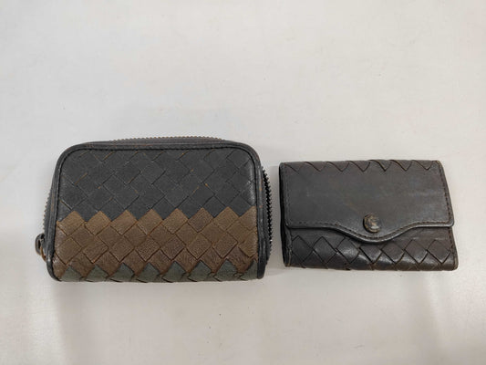 BOTTEGA VENETA Intrecciato 2-piece set Coin purse/Key holder Other accessories