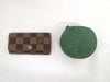 LOUIS VUITTON Damier/Epi 4-ring Key Case/2 Accessory Cases