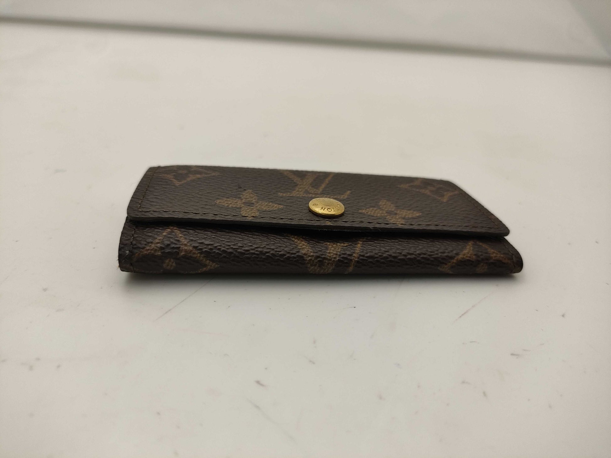 LOUIS VUITTON Monogram Key Case 4-Ring Key Case/Key Holder