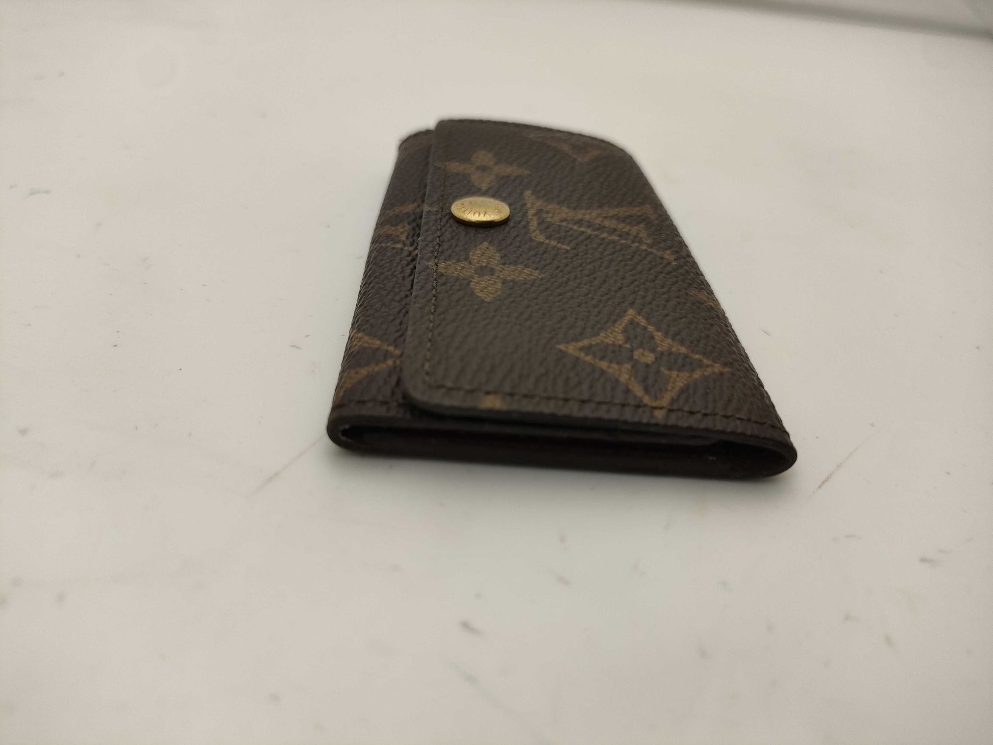 LOUIS VUITTON Monogram Key Case 4-Ring Key Case/Key Holder