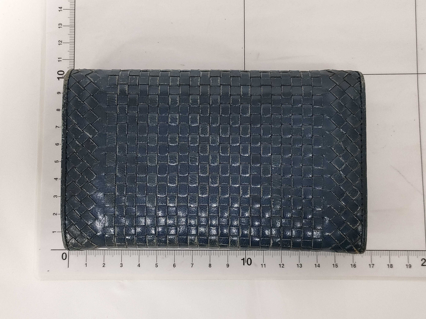 PRADA Madras Long Wallet