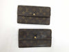 LOUIS VUITTON Monogram Portefeuille Sarah 2-piece Wallet