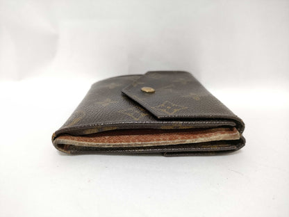 LOUIS VUITTON Monogram Double Hook Wallet