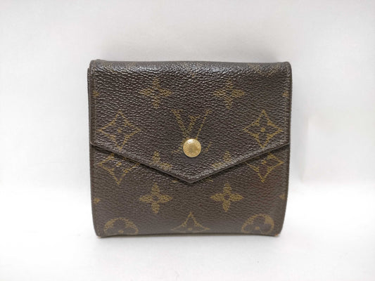 LOUIS VUITTON Monogram Double Hook Wallet