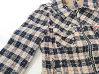 BURBERRY Blue Label Hooded Wool Jacket