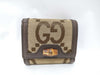 GUCCI Bamboo Jumbo GG Bamboo Mini Wallet