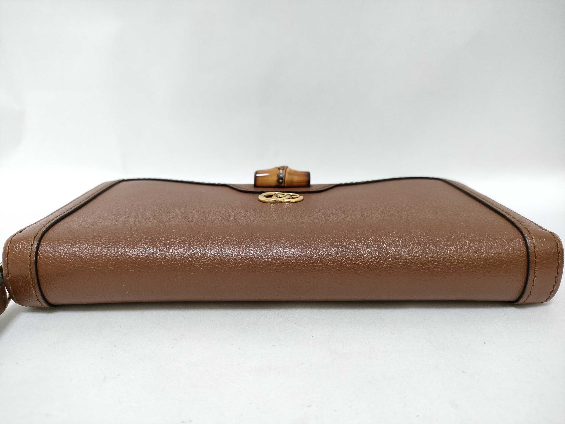 GUCCI Bamboo GG Marmont Bamboo Long Wallet