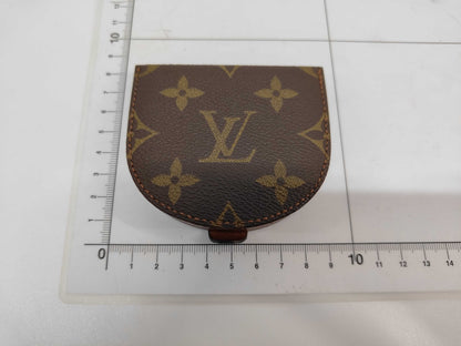 LOUIS VUITTON Monogram Porte Monnaie Cubetto Coin Case