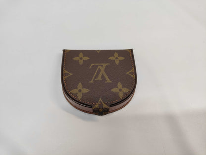 LOUIS VUITTON Monogram Porte Monnaie Cubetto Coin Case