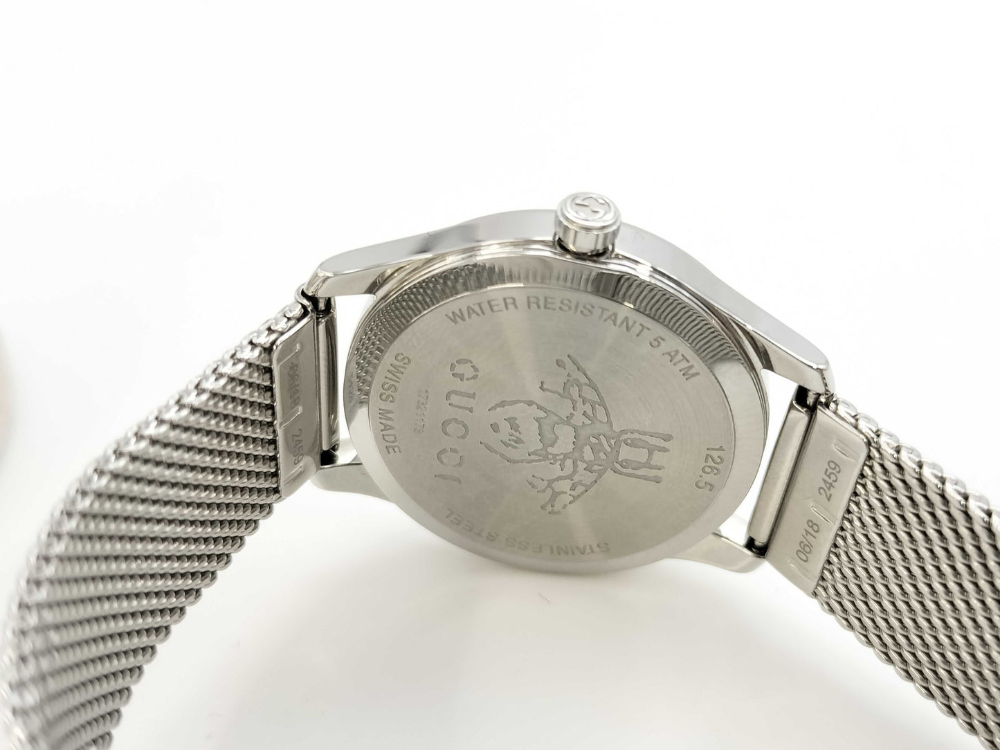 GUCCI Timeless 126.5 17321178 Quartz Shell Dial Women's Watch