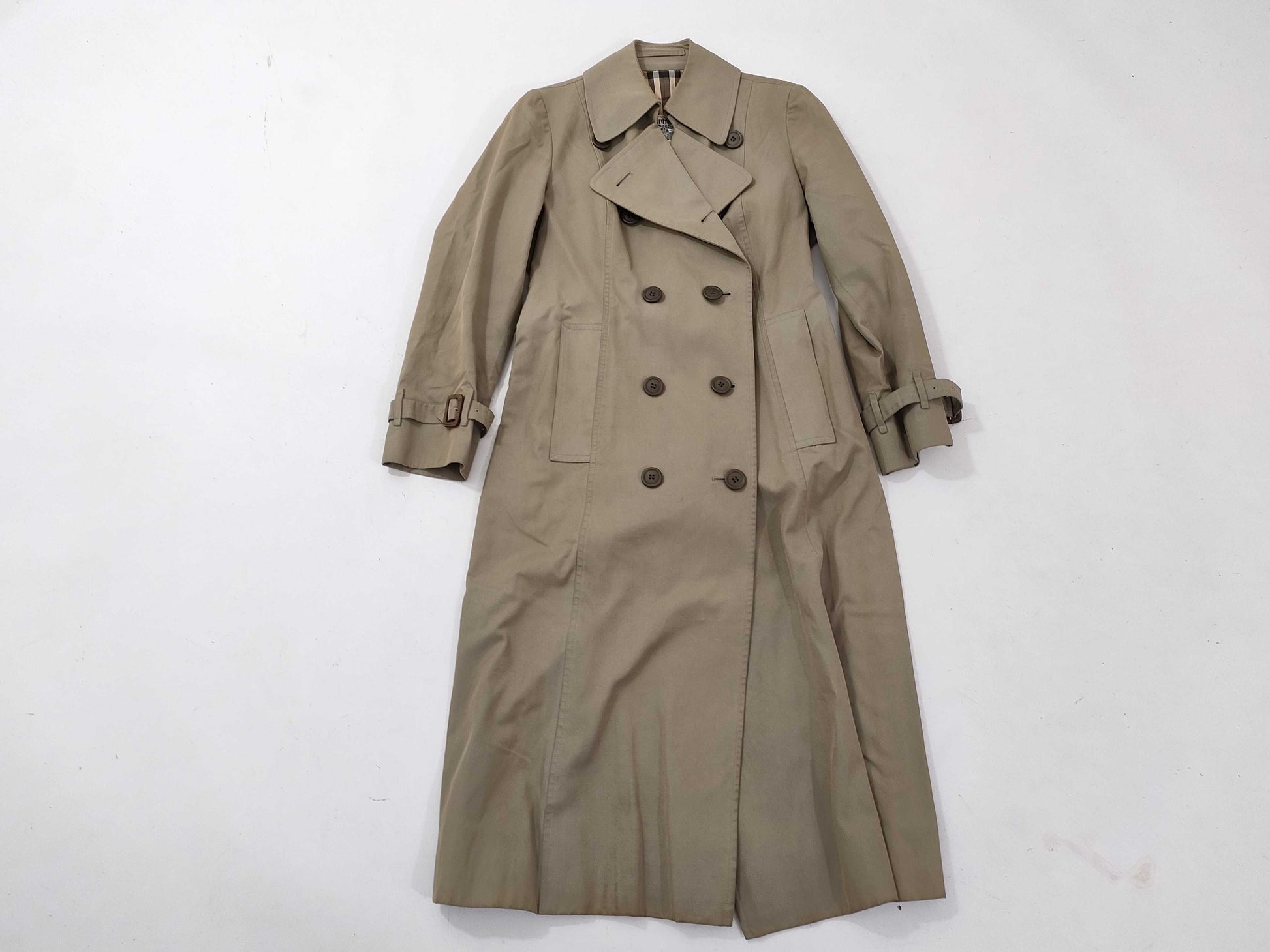 Burberrys Nova Check Lining Coat