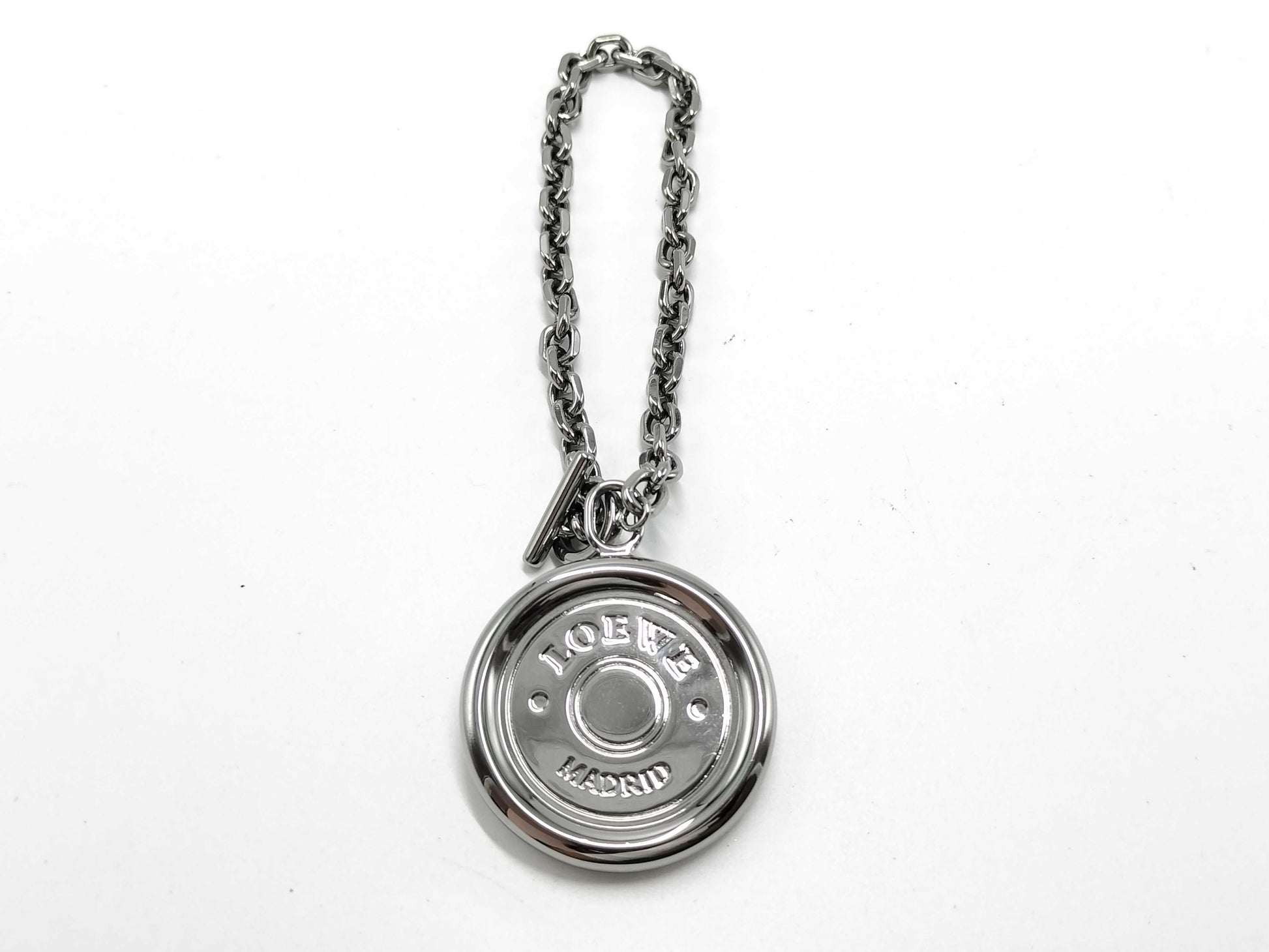LOEWE Silver Medal Charm