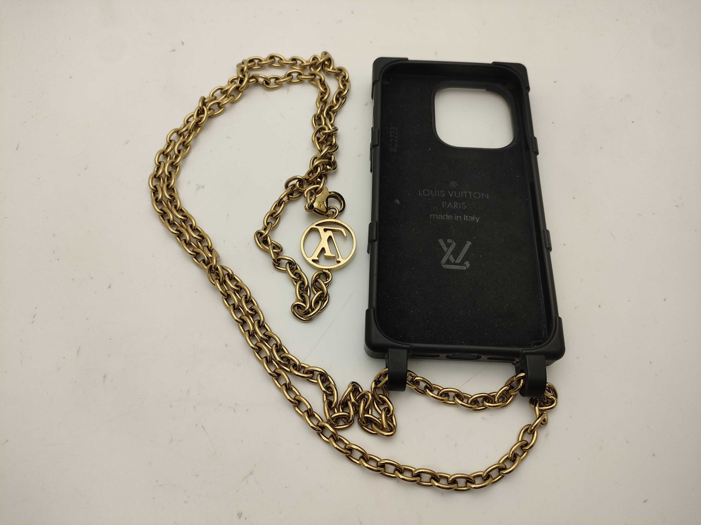 LOUIS VUITTON iPhone 14 Pro Case Embossed Re-Trunk M81997 Other Accessories