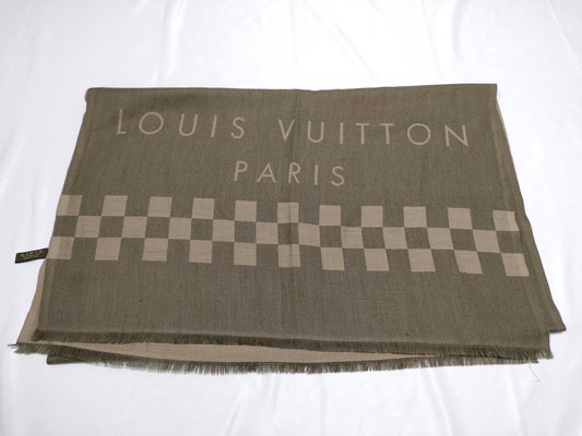 LOUIS VUITTON Cashmere Stole Scarf