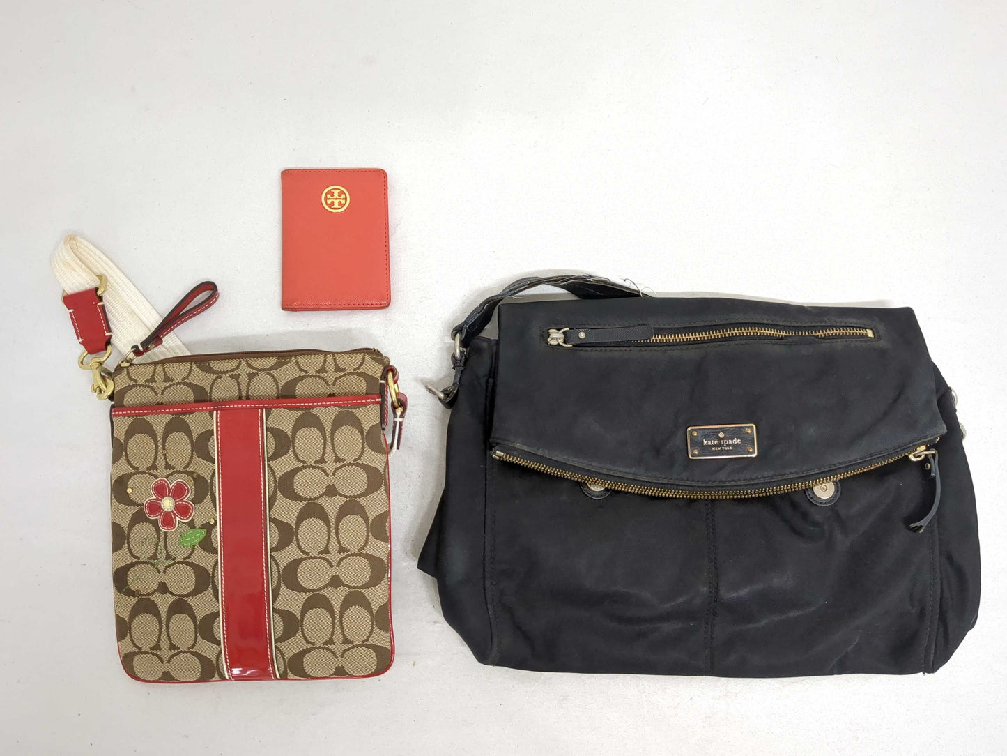 COACH Signature 41177 Shoulder Bag / Kate Spade One-Shoulder Bag / Tory Burch Card Case Shoulder Bag