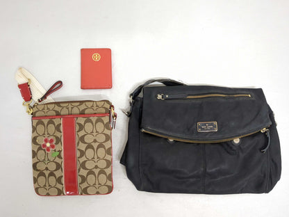 COACH Signature 41177 Shoulder Bag / Kate Spade One-Shoulder Bag / Tory Burch Card Case Shoulder Bag