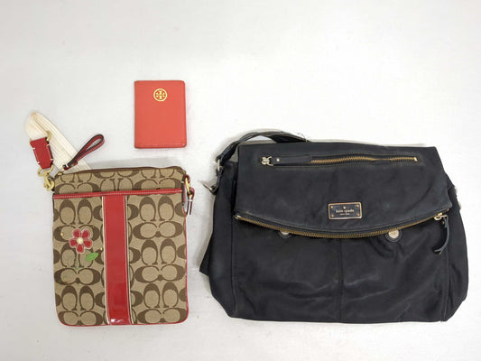 COACH Signature 41177 Shoulder Bag / Kate Spade One-Shoulder Bag / Tory Burch Card Case Shoulder Bag