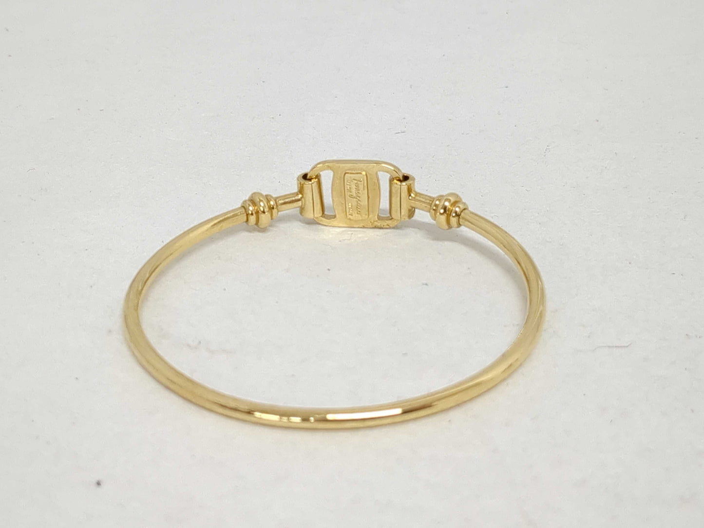 Salvatore Ferragamo Gancini Scarf Ring/Vara Bangle Set Bracelet/Bangle