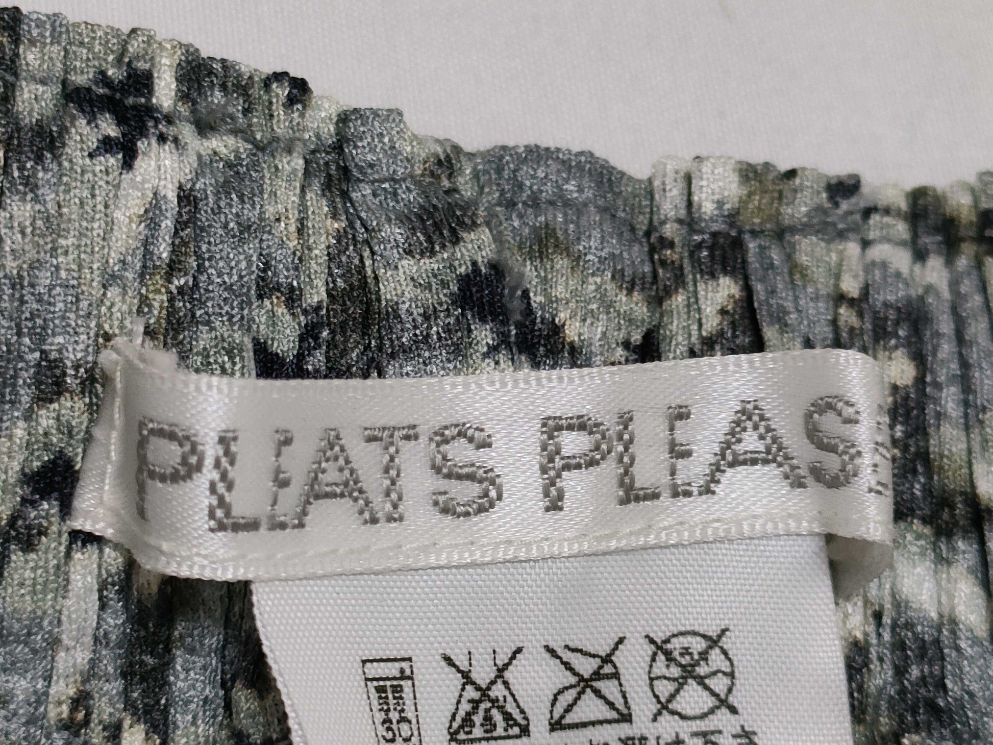 ISSEY MIYAKE Pleats Please Skirt, All-Over Print Skirt