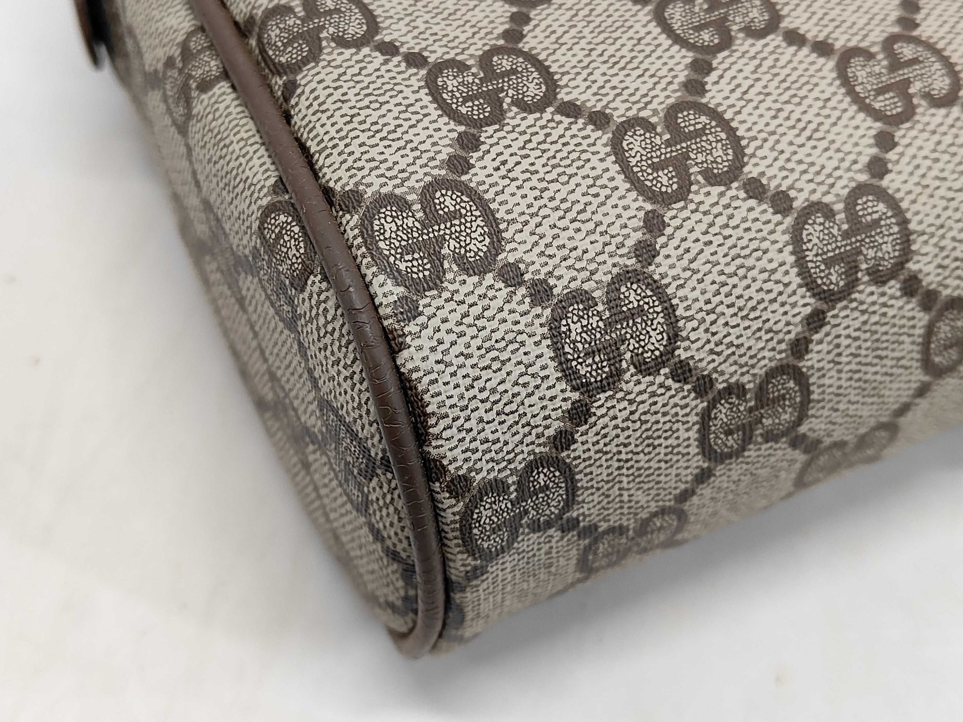 GUCCI GG Canvas Old Gucci Offdia 89, 01, 012 Second Bag