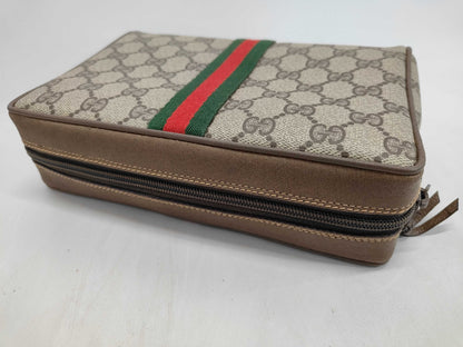 GUCCI GG Canvas Old Gucci Offdia 89, 01, 012 Second Bag