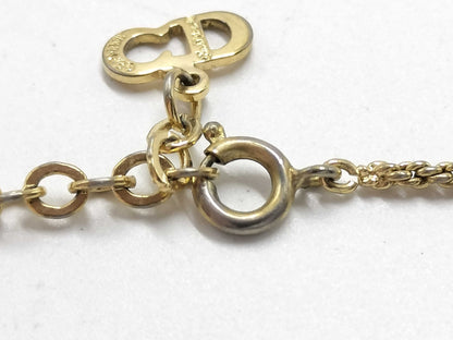 Dior CD logo necklace