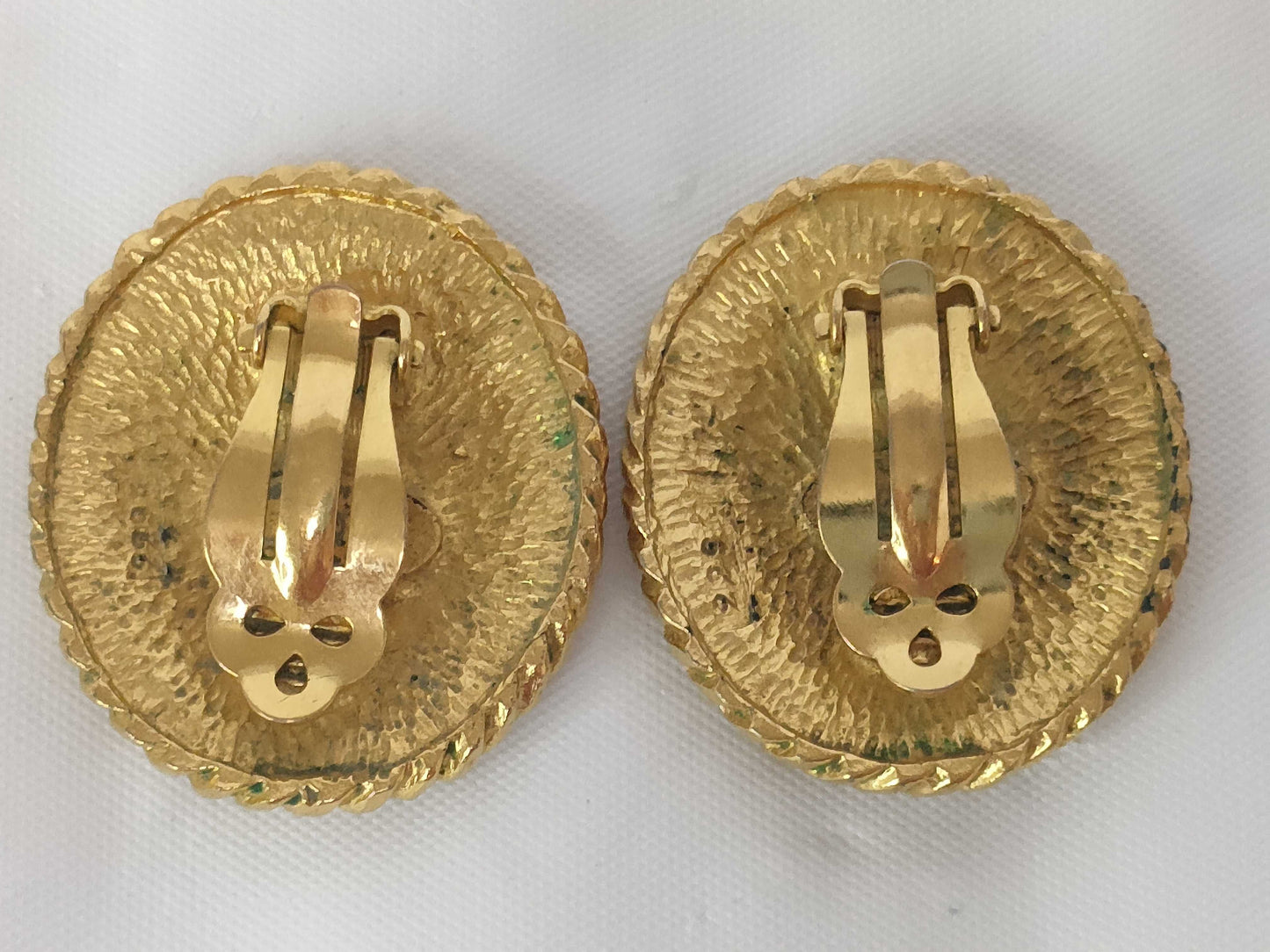 CHANEL Horse Motif Earrings