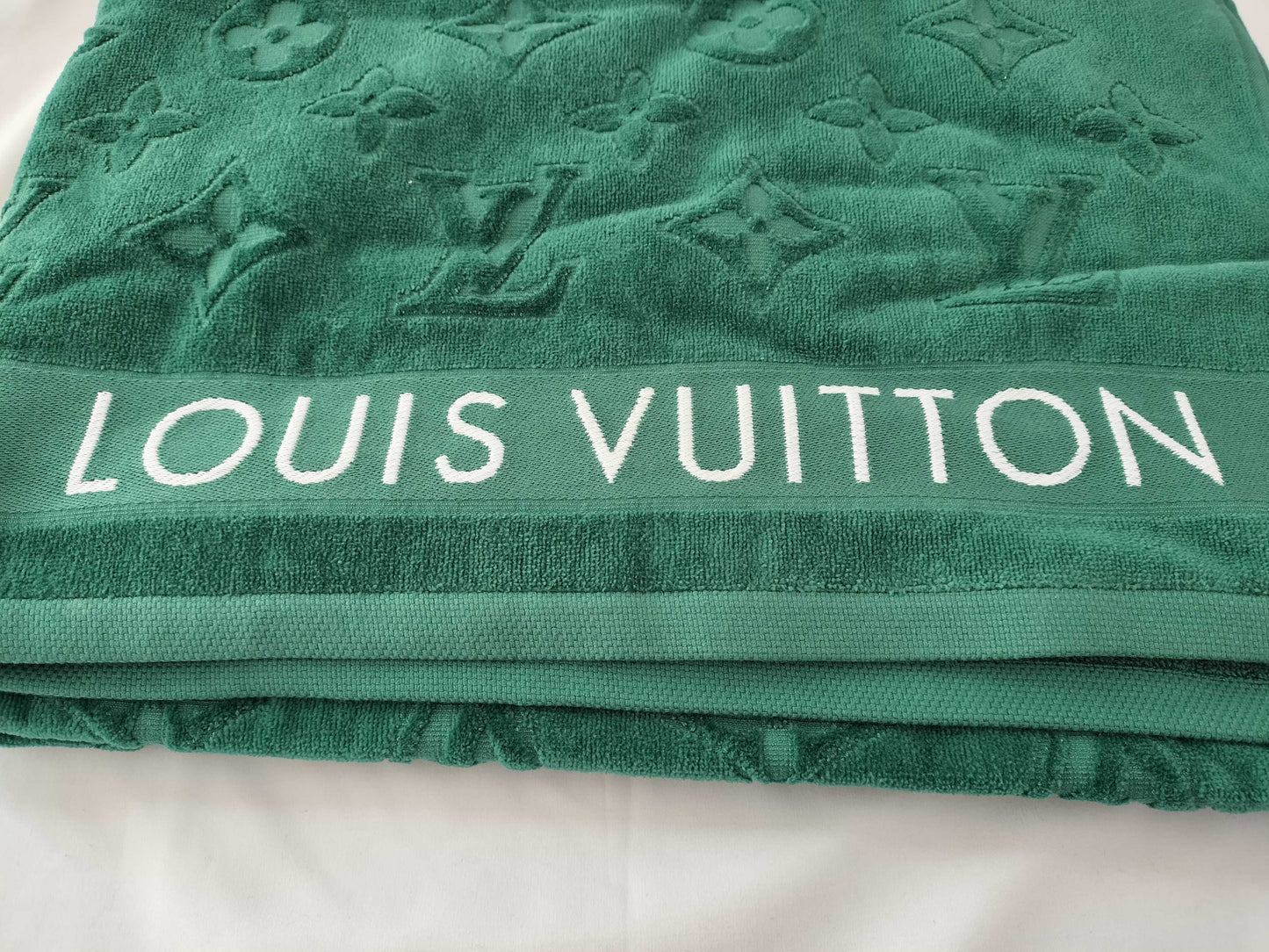 LOUIS VUITTON Monogram M78867 Beach Towel, LV Vacation, Other Accessories