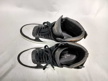 LOUIS VUITTON Monogram Rivoli Line Monogram High-Top Sneakers