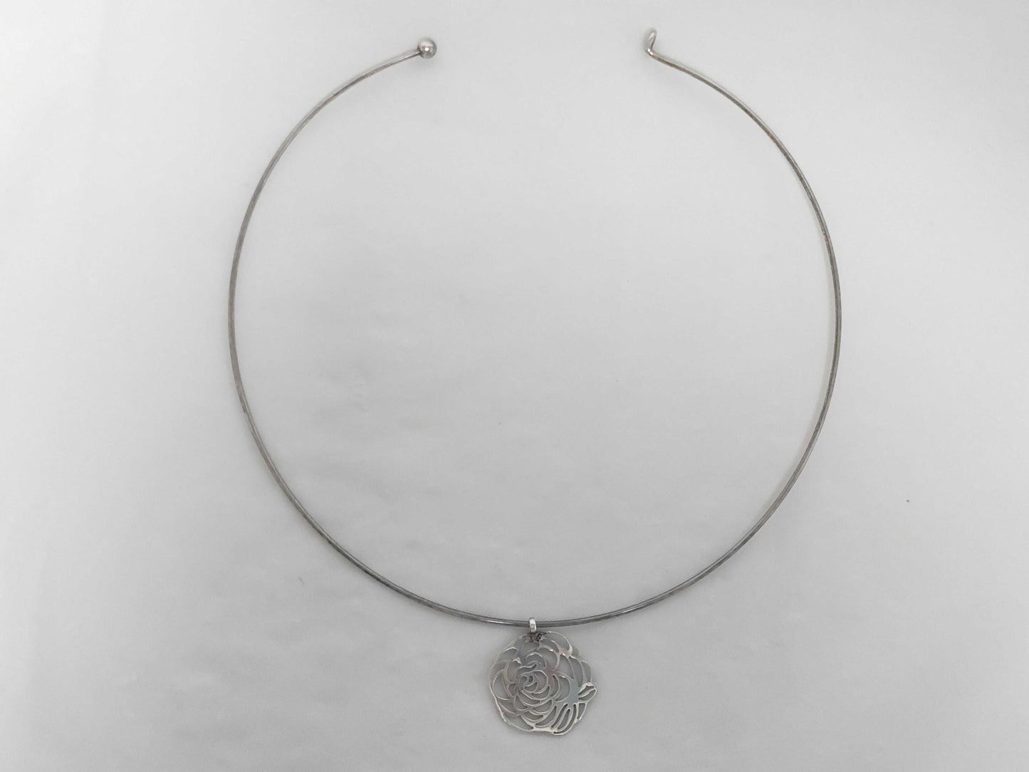 CHANEL 925 Camellia Choker Necklace