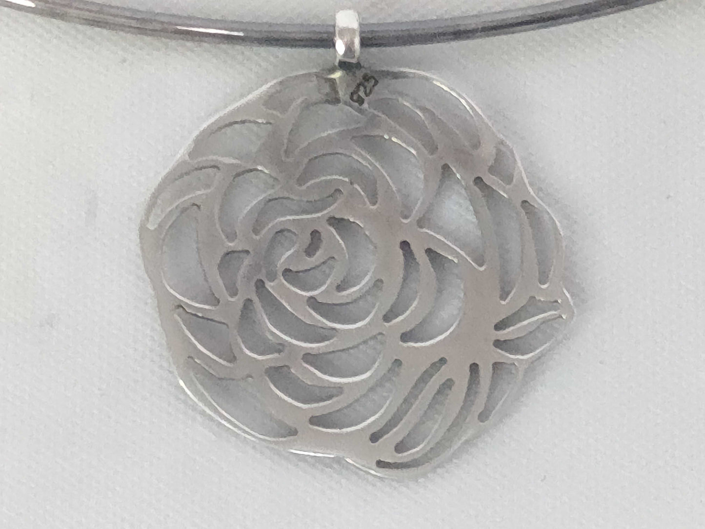 CHANEL 925 Camellia Choker Necklace