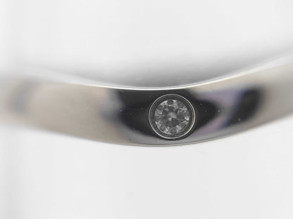 Cartier Ballerina Pair Rings in PT950, 6.5g