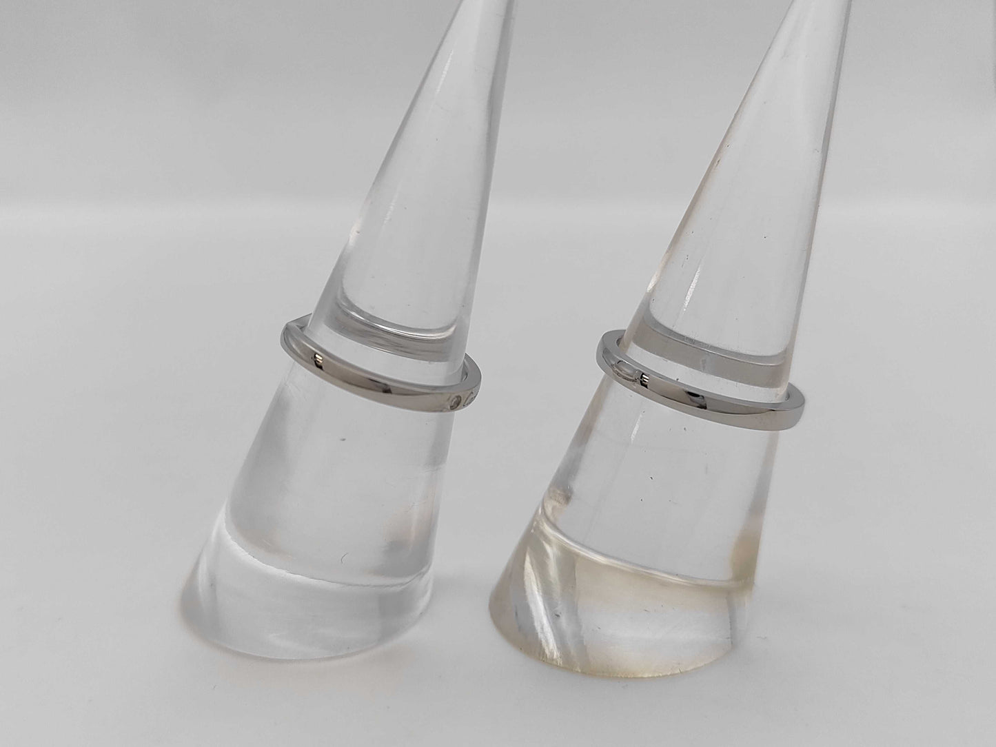 Cartier Ballerina Pair Rings in PT950, 6.5g