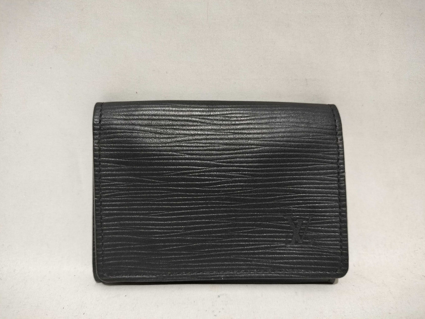 LOUIS VUITTON Epi M60652 Envelope Carte de Visite Card Case, Pass Case, Business Card Holder