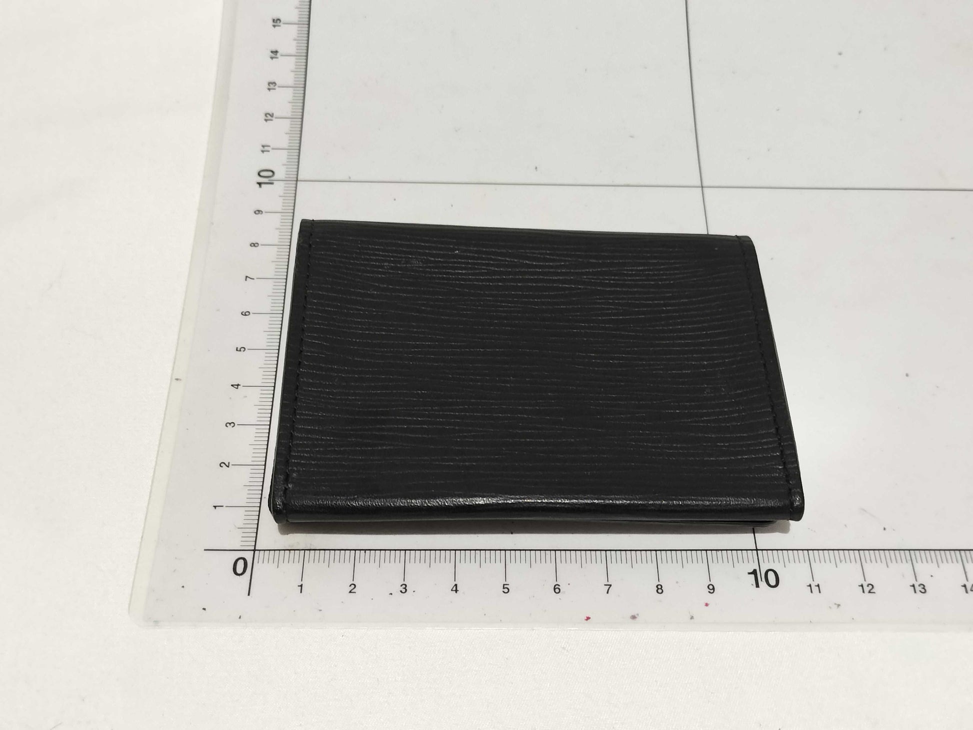 LOUIS VUITTON Epi M60652 Envelope Carte de Visite Card Case, Pass Case, Business Card Holder