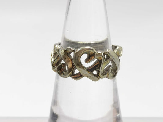 Tiffany & Co. Loving Heart Triple Heart SV925 Ring