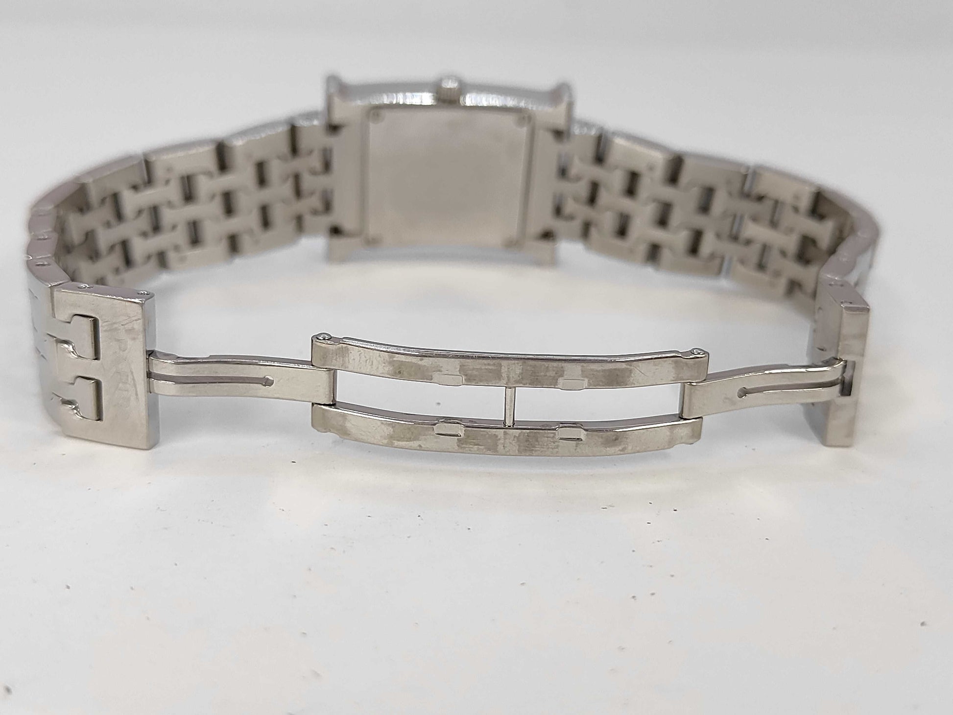 HERMES H Watch HH1.210 1199173 Quartz Orange Dial Women's Watch