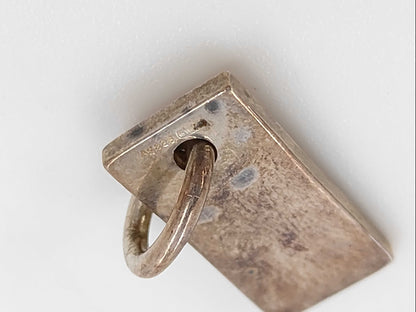 GUCCI Ag925 tag top only SV925 4.1g pendant top