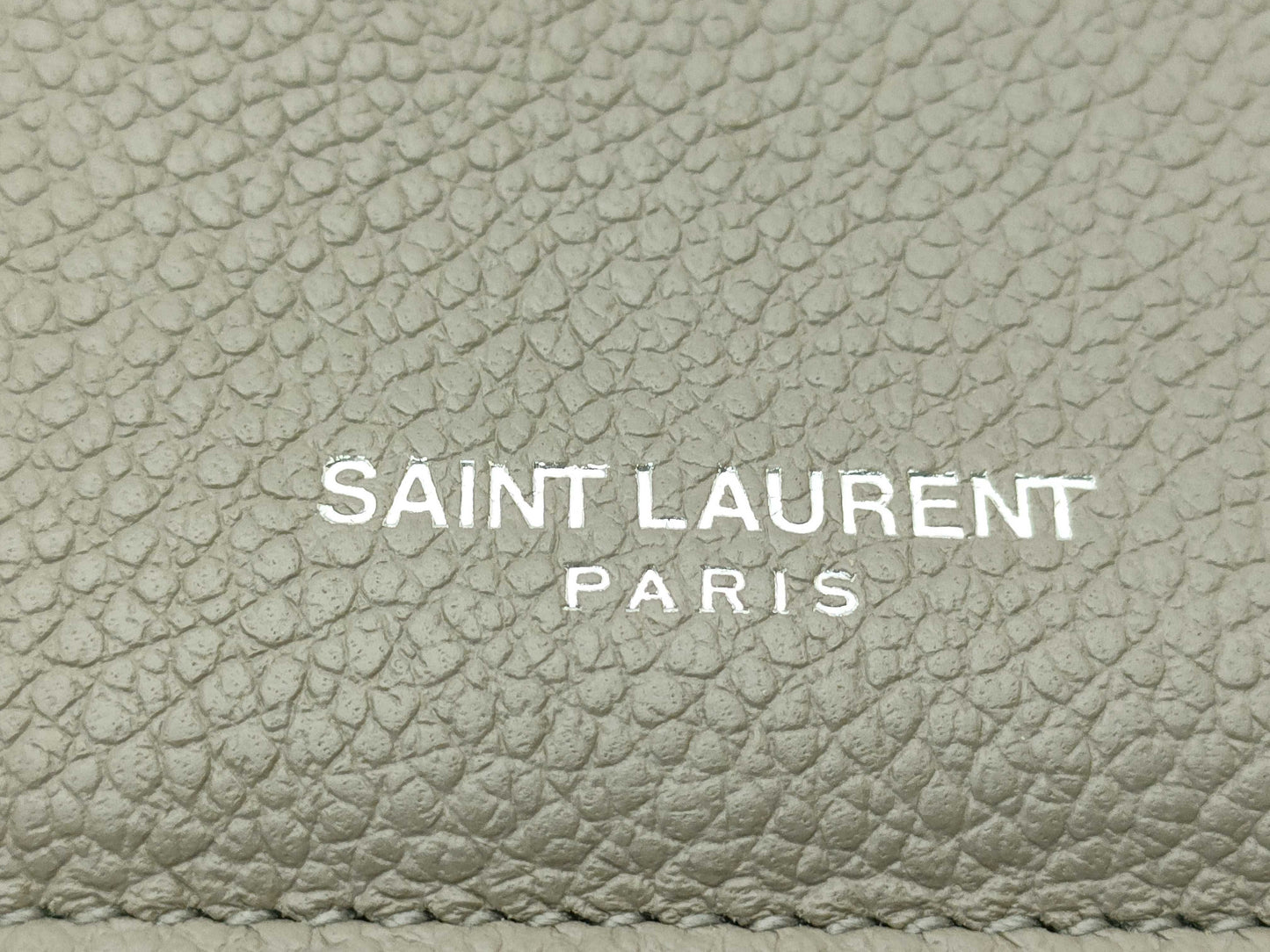 SAINT LAURENT Leather Card Case Card Case, Pass Case, Business Card Case