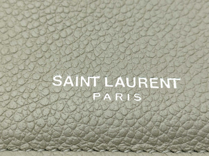 SAINT LAURENT Leather Card Case Card Case, Pass Case, Business Card Case