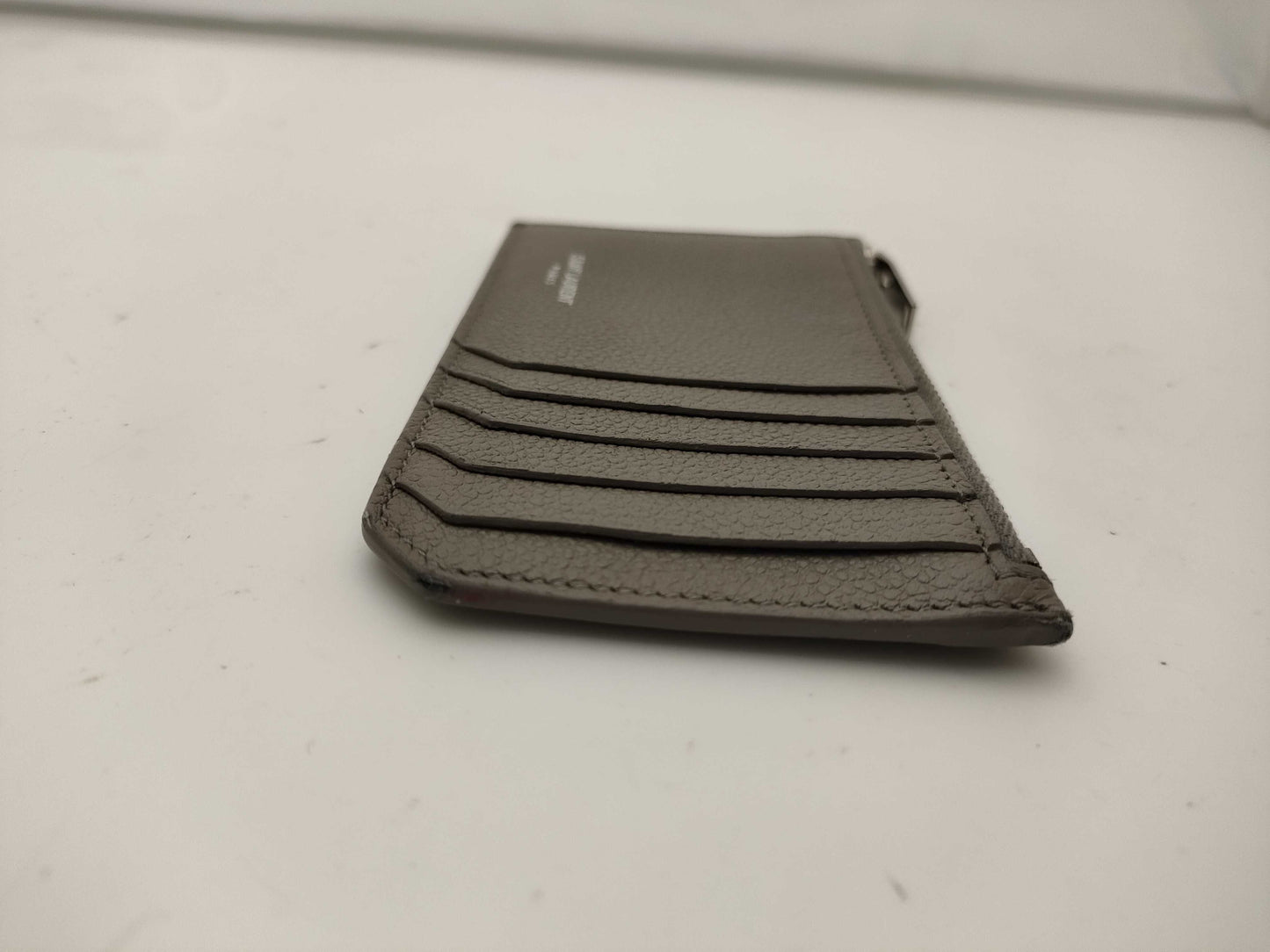 SAINT LAURENT Leather Card Case Card Case, Pass Case, Business Card Case