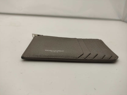 SAINT LAURENT Leather Card Case Card Case, Pass Case, Business Card Case