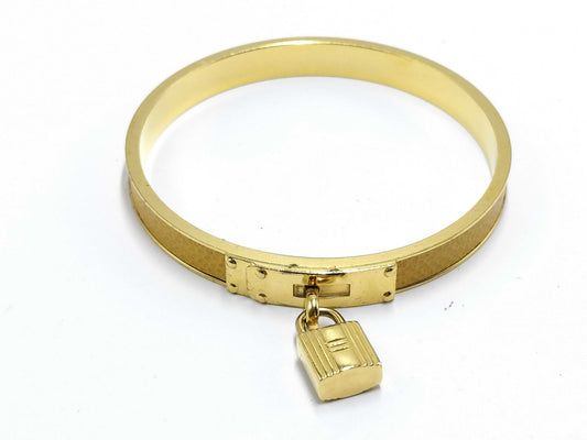 HERMES Kelly/Bangle/Gold Bracelet/Bangle