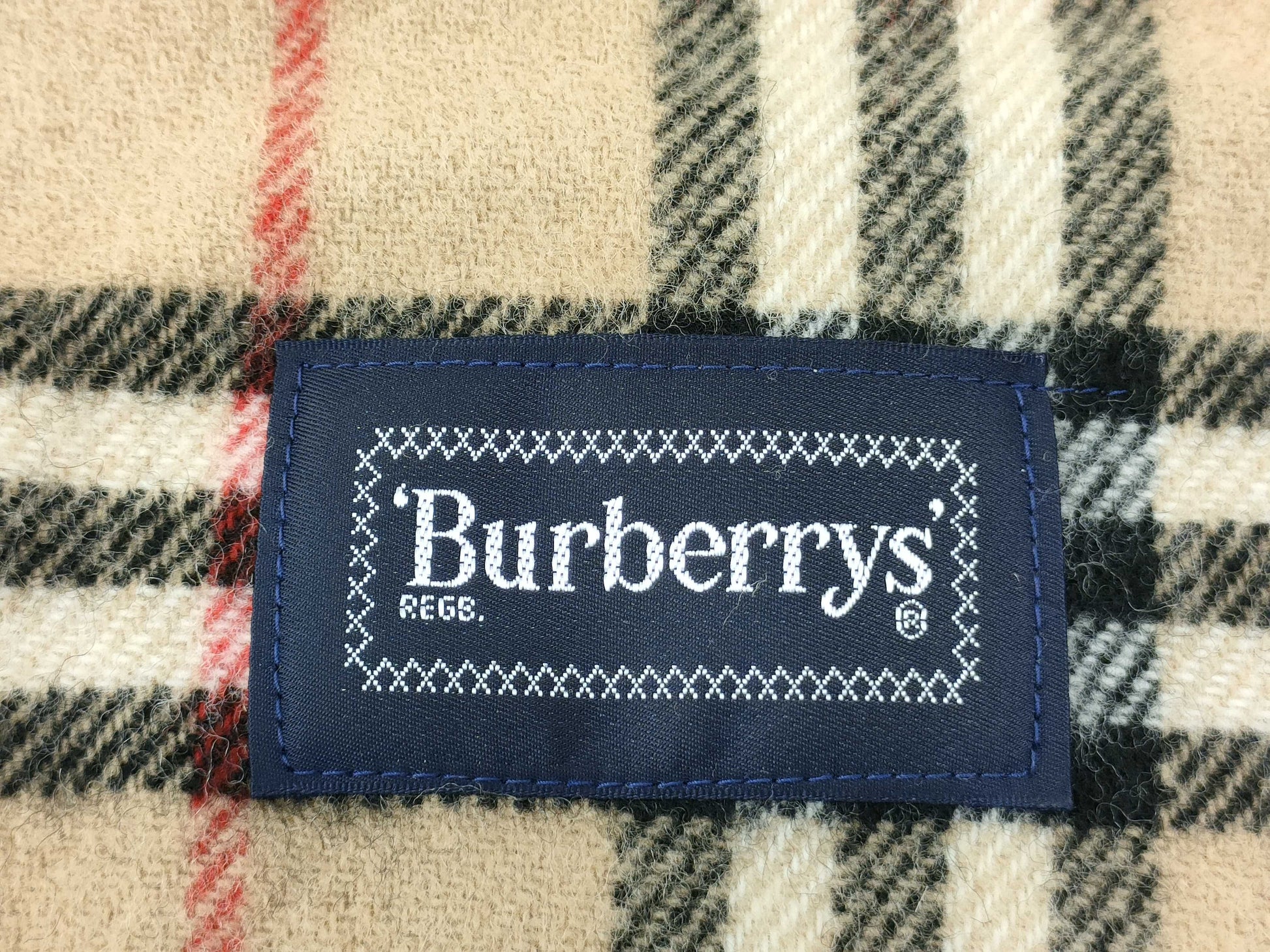 Unused Burberrys Blanket*1 Scarf