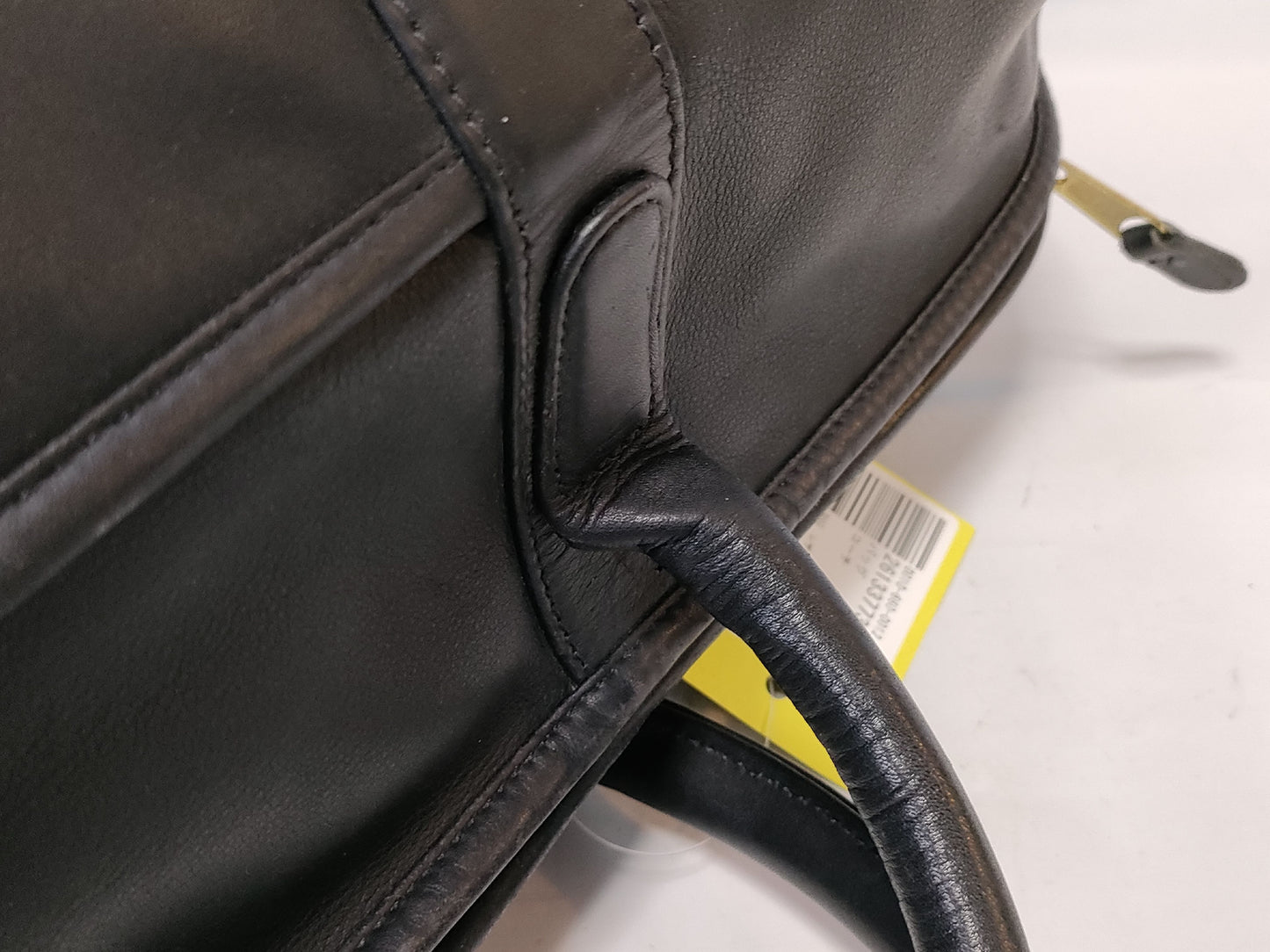 COACH 0502 Leather Boston Bag Boston Bag