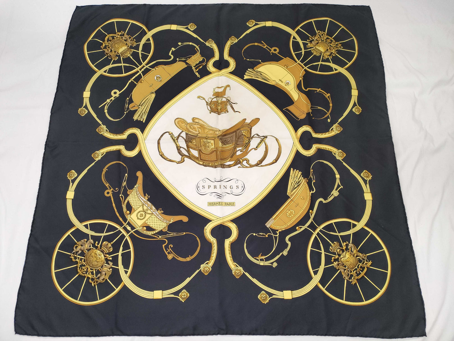 HERMES Carre Spring Scarf 