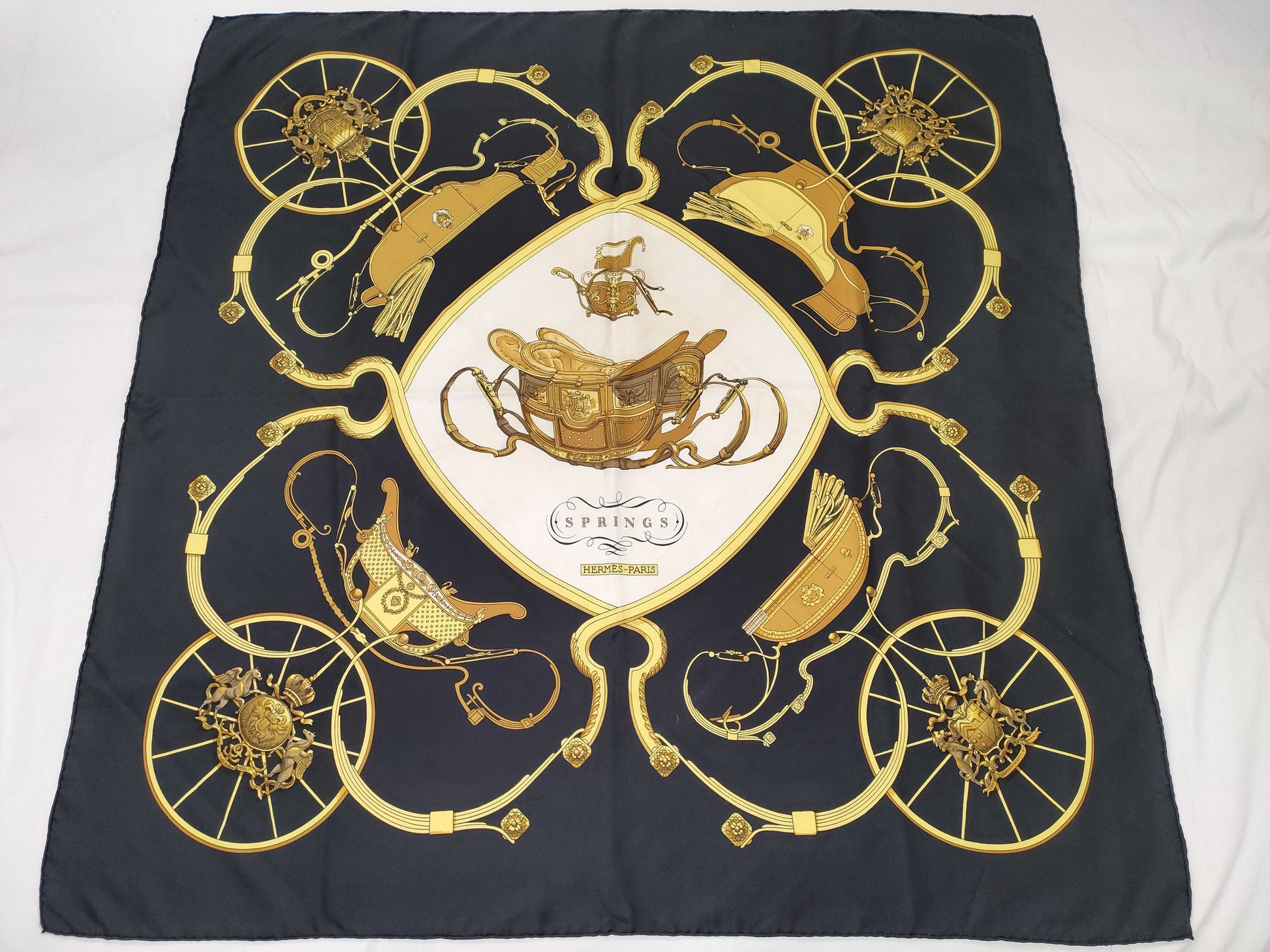HERMES Carre Spring Scarf 