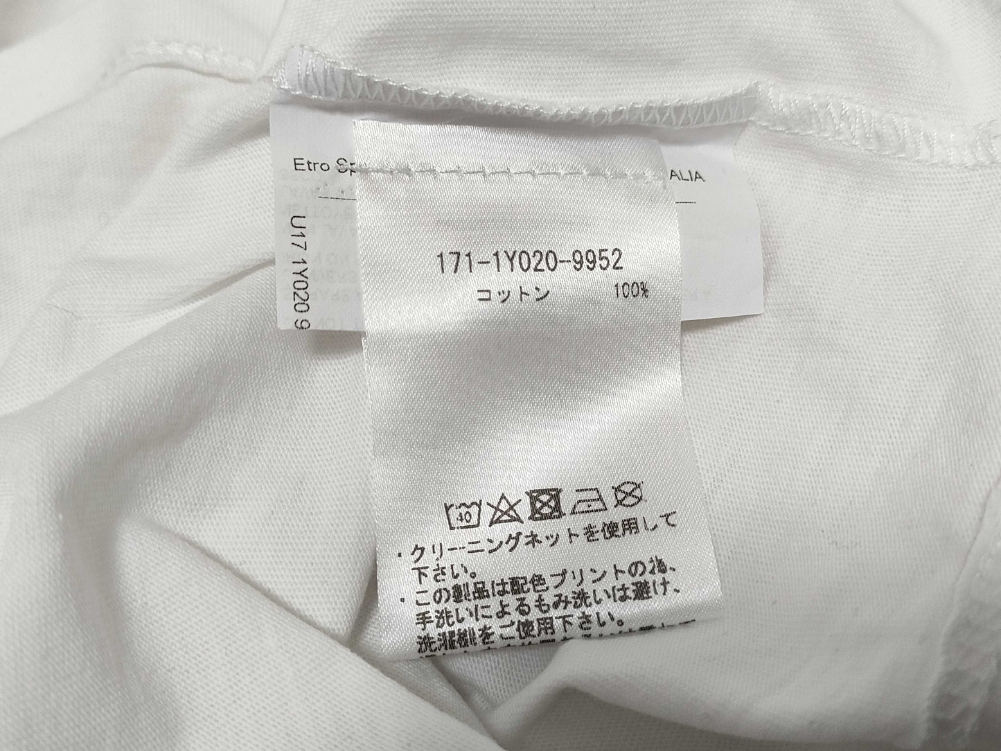 ETRO Cut and Sew T-shirt